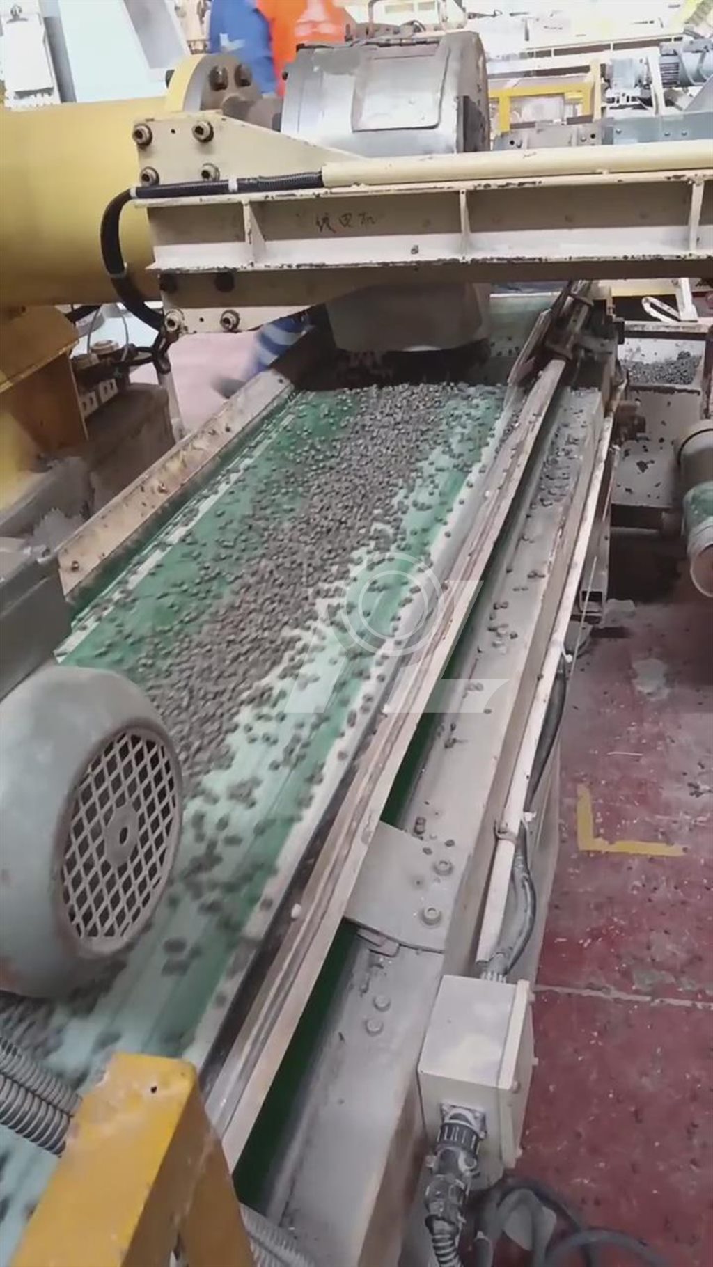 陶粒的挤出切割